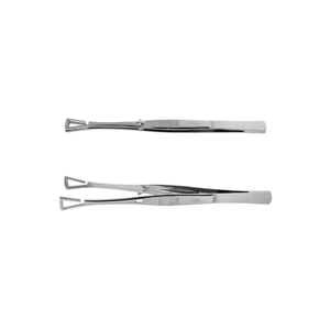 Pince d'ouverture triangulaire pince à épiler en acier inoxydable disponible dans toutes sortes et qualités outil de perçage corporel pince à bijoux - Product Image 6