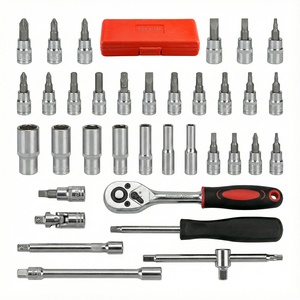 Kit di Attrezzi Elettrici per Casa da 53 Pezzi con Valigetta, Include Chiave Elettrica e Martello, Alimentazione Manuale, Confezione Personalizzabile OEM - Product Image 2