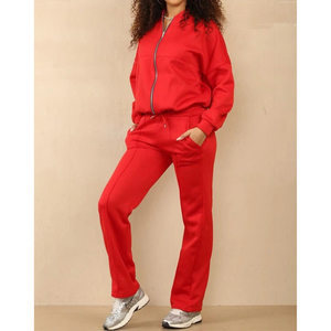 Conjuntos de 2 piezas para mujer, conjuntos de sudaderas con capucha de manga larga, sudaderas gráficas, pantalones de chándal de pierna ancha holgados, chándales de otoño - Product Image 5