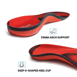 Plantillas Ortopédicas Personalizadas de Longitud Completa para Estar de Pie Todo el Día, Soporte para el Arco del Pie, Absorción de Impactos, Alivio de la Fatiga, OEM - Product Image 3