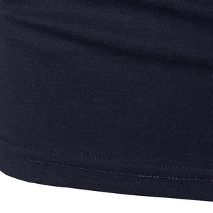Servicio OEM personalizado bordado hombres polos de algodón de gran tamaño más tamaño estilo casual hecho en Pakistán camiseta para hombres media cremallera - Product Image 5