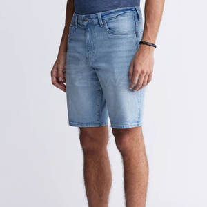 Pantalones cortos vaqueros de alta calidad para hombre, pantalones cortos vaqueros para hombre hechos a medida, pantalones cortos vaqueros para hombre más vendidos - Product Image 3