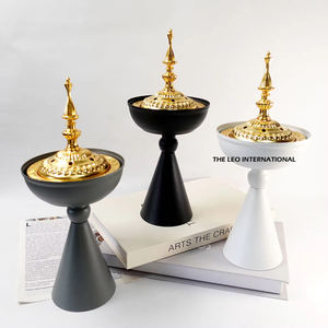 Brûleur d'encens arabe en métal de Style simple adapté au salon intérieur chambre étude réglage du parfum ensemble de brûleur d'encens - Product Image 6