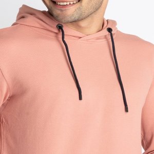 Sweat à capuche surdimensionné de haute qualité avec fermeture éclair, logo personnalisé, en molleton de coton avec broderie, pull à capuche d'hiver - Product Image 5