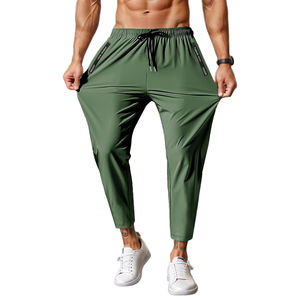 Pantalones Deportivos Casuales para Hombre, Ligeros, de Poliéster, para Entrenamiento, Correr, Secado Rápido, con Cordón Elástico en la Cintura y Bolsillos, Novedad 2026 - Product Image 3