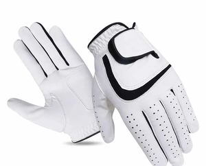 OEM por encargo de cuero genuino guantes de golf al por mayor de dedo completo guantes de golf de cuero - Product Image 6