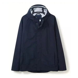 2025 veste coupe-vent Logo personnalisé hiver manteau de pluie imperméable course Golf VTT capuche coupe-vent veste - Product Image 1