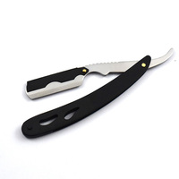 Juego de tijeras de corte de pelo negro profesional de 6,5 "-Tijeras de peluquería y adelgazamiento originales para barberos