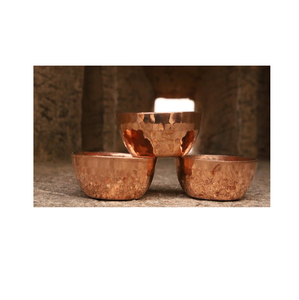 Bougeoir en cuivre pour objets décoratifs de table et échantillon gratuit de produit Offre Spéciale et petite taille ronde et vente - Product Image 1