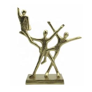 รูปปั้นบนโต๊ะสไตล์ยิมนาสติกหรูหรามีเอกลักษณ์เฉพาะสำหรับการตกแต่งภายในที่ทันสมัยพื้นที่สำนักงานและพื้นที่จัดแสดงที่ได้รับแรงบันดาลใจจากการออกกำลังกาย - Product Image 1