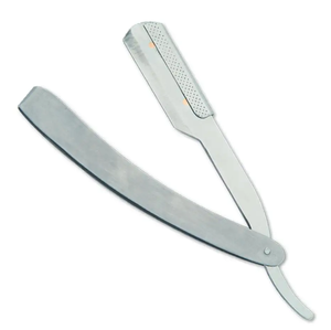 Manche en bois rouge coiffure barbier barbe rasage rasoirs en acier inoxydable lame tranchante rasoir de sécurité pour le corps - Product Image 2