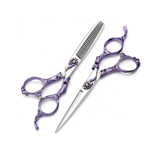 Juego de tijeras de acero japonesas profesionales de alta calidad, juego de tijeras de corte de peluquero - Product Image 1