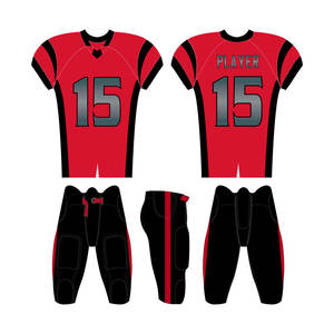 Nouveaux uniformes de football américain personnalisés en twill de 2026, uniformes de football américain personnalisés par sublimation - Product Image 4