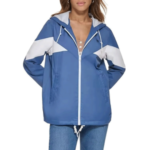 Logo personnalisé Vêtements de travail d'hiver Veste coupe-vent pour femmes Coupe-vent Imperméable - Product Image 1