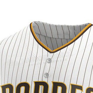 Dernier maillot de baseball pour homme sur mesure - Vêtements de sport respirants pour adultes Conception personnalisée et impression de logo - Product Image 4