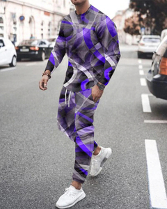 Trajes Deportivos de Invierno para Hombre, al por Mayor, de Poliéster/Algodón, con Estampado Digital y Logotipo, Diseño 2 en 1, Resistentes al Viento y Transpirables - Product Image 5