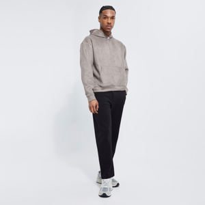 Vintage Wash 100% coton hommes sweat à capuche surdimensionné Crop Streetwear avec goutte épaule imprimé motif taille 3XL - Product Image 6