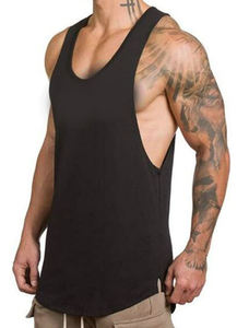 เสื้อกล้ามวิ่งผู้ชาย แขนกุด น้ำหนักเบา แห้งเร็ว เสื้อกีฬา รับสกรีนโลโก้ เสื้อออกกำลังกายผู้ชาย แขนกุด - Product Image 6