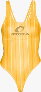 Maillots de bain une pièce pour femmes sur mesure de haute qualité, motif uni, avec un design et un logo modernes - Product Image 5