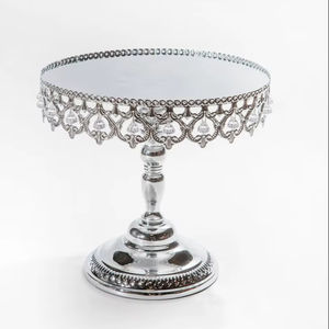 Durable Heavy Duty Metal <b>Cake</b> <b>Stand</b> With Non Slip Base For Safe Dessert Presentation During Parties Weddings And Gatherings - Product Image 1