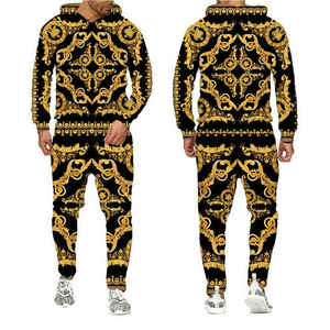 Survêtement de sublimation pour hommes à séchage rapide respirant durable anti-rides prix bon marché matériau souple élégant survêtement de sublimation pour hommes - Product Image 2