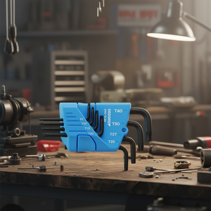 Juego de Llaves Allen Torx Gedore de 9 Piezas en Estuche, Colección de Llaves Hexagonales - Product Image 3