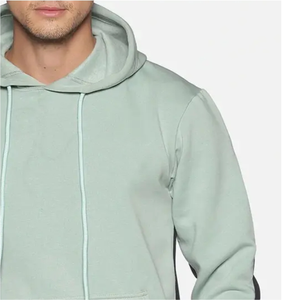 Sweat à capuche de haute qualité 100% coton molletonné 300 g/m² pour homme, sweat à capuche lourd, sweat-shirt à capuche, logo personnalisé, molleton français, sweat à capuche vierge - Product Image 4