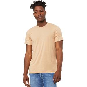 Bella Canvas Mujeres Camisetas de manga corta Cuello redondo Verano Moda Sólido Camiseta básica Tops Casual Verano Camisetas - Product Image 1