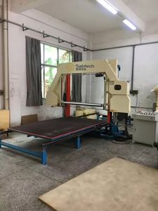 Colchón de esponja de espuma para <span class=keywords><strong>mano</strong></span>, cortador pequeño automático de Pu, segundas hojas manuales, máquina de corte Horizontal de cuchilla de alta precisión - Product Image 3