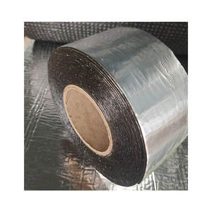 Bon <span class=keywords><strong>prix</strong></span> d'usine Ruban étanche au bitume Matériau d'étanchéité pour toit Ruban d'étanchéité pour toit en métal Bande flash auto-adhésive au bitume - Product Image 4