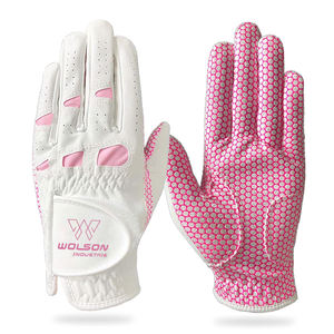 ถุงมือกอล์ฟหนัง cabretta โลโก้ออกแบบได้ตามต้องการสำหรับกีฬาและขี่จักรยาน - Product Image 1