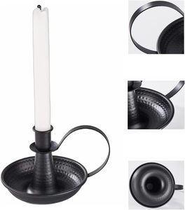 High Quality Handmade Iron Classical Wedding Christmas Decorative Candlestick Holder Digital Printing 1 Color Home Decor - Product Image 3