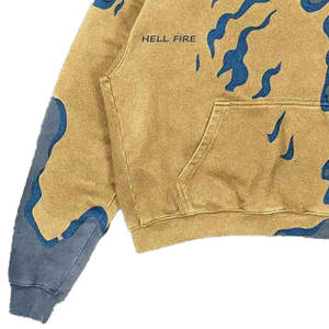 Sudadera con Capucha Unisex OEM para Hombre, 100% Algodón, Peso Pesado, Impresión Personalizada, Sudadera con Capucha con Impresión Digital para Primavera - Product Image 5