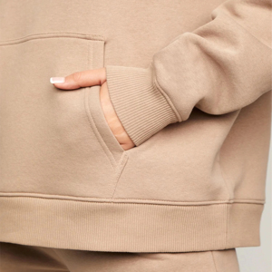 Sweat à capuche en molleton pour femme, style streetwear, toucher doux et confortable, design élégant, écologique, respirant, pour un usage quotidien, décontracté, intérieur chaud et confortable - Product Image 5