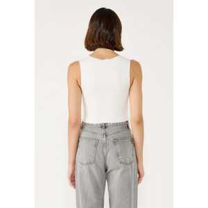 Top Básico de Malla Elástica con Detalle de Ventana - Product Image 5