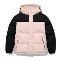 Vêtements à la mode avec logo personnalisé, manteau bombardier chaud en polyester léger matelassé, vestes bouffantes, veste d'hiver pour hommes, haut de gamme