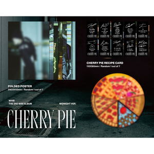 WHIB - CHERRY PIE มินิอัลบั้มเล่มที่ 2 รุ่นโฟโต้บุ๊ค (แสงกลางวัน / กลางคืน / ชุดเซ็ตเวอร์ชั่น) - Product Image 6