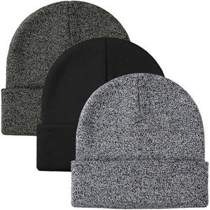 Streetwear Fashion Custom Design Unisex Winter Warm Waterproof 100% <b>Wool</b> Knitted <b>Beanie</b> <b>Hat</b> with 3D Embroidery OEM Service - Product Image 6