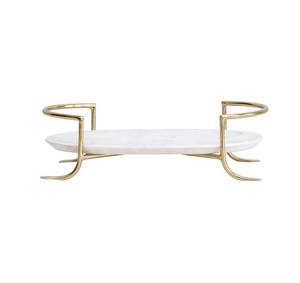 Solid Marble Food Serving <b>Tray</b> Superior Quality Rectangular Shape <b>Decorative</b> <b>Tray</b> for Wholesale Supplier From India. - Product Image 4