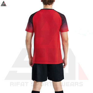 High Street Best Style Camiseta de manga corta Camiseta de fútbol Uniforme Tarifa al por mayor Uniforme de camiseta de fútbol de nuevo diseño - Product Image 5