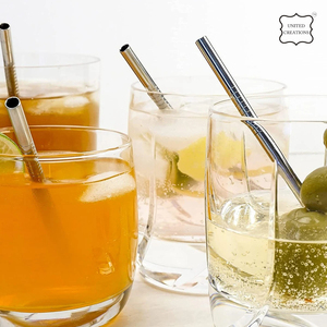 หลอดดูดสเตนเลสแบบนำกลับมาใช้ใหม่ได้กล่องบรรจุอุปกรณ์เสริมสำหรับบาร์โลโก้ตามสั่ง - Product Image 4