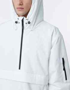 Transpirable al por mayor personalizado en blanco empacable camuflaje frontal Nylon Vintage Retro Anorak chaqueta cortavientos 2025 hombres - Product Image 3