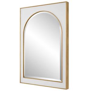Miroir mural rectangulaire en fer en forme d'arche classique hôtel appartement salon chambre couloir décoration murale dressing miroir - Product Image 3