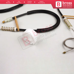BWR1212 Kit de reparación de regulador de ventana delantero derecho para 5 Series E60 E61 2003-2010 4/5 puerta 51337184384 Bross Auto Parts - Product Image 2
