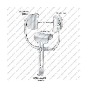 Juego completo de retractores abdominales Robin-Masse de calidad superior Instrumentos quirúrgicos de BIOLEX SURGICAL INSTRUMENTS - Product Image 1