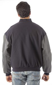 Vestes universitaires de haute qualité brodées vestes universitaires pour hommes vestes de baseball Letterman en cuir - Product Image 5