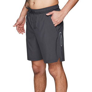 OEM <b>Men's</b> Gym Mesh <b>Shorts</b> <b>5</b> <b>Inch</b> <b>Inseam</b> Custom Logo Workout Polyester Fitness Sweatpants Plain Dyed Sport Basketball Basketball - Product Image 1