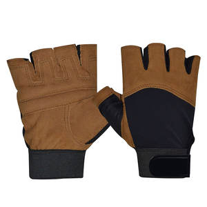 Guantes de Fitness Personalizados de Medio Dedo para Levantamiento de Pesas, Entrenamiento en Gimnasio, Ejercicio al Aire Libre, con Muñequera Ajustable, Antideslizantes, para Ciclismo, OEM - Product Image 1