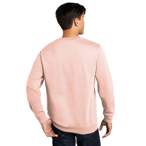 Wholesale Cotton Black Round Neck Sweatshirts New Style Crewneck Basics Cotton Blended Loose Fit Casual Cotton <b>Pink</b> Sweatshirts - Product Image 2
