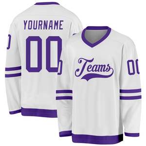 Maillot de hockey sur glace imprimé en sérigraphie de haute qualité, designs et logos personnalisés, séchage rapide, respirant, prix de gros abordable, Pakistan - Product Image 5